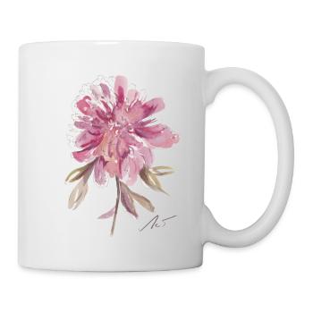 Peony Heart - Mug - white - Right
