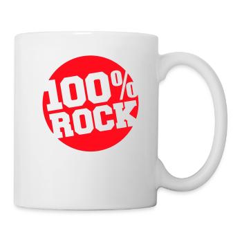 100% Percent Musique Rock Timbre Graffiti Drops - Mug blanc - blanc - Droite