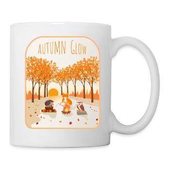 Autumn Glow Woodland Gathering - Mug - white - Right
