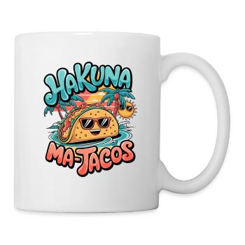 Hakuna Ma-Tacos - Tasse - Weiß - Rechts