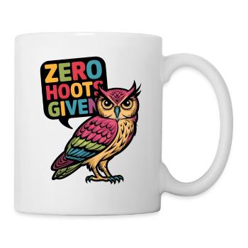 Null Hupen gegeben - Tasse - Weiß - Rechts