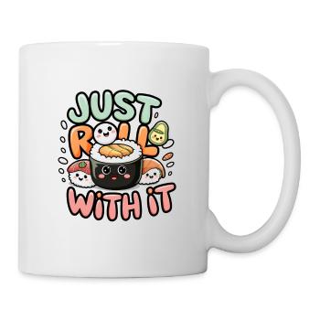 Just Roll With It - Mug - white - Right