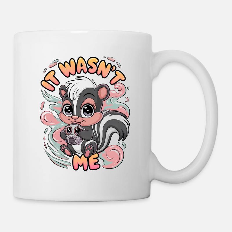 C’était pas moi - Mug blanc - blanc