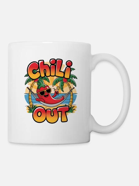 Chili dehors - Mug blanc - blanc