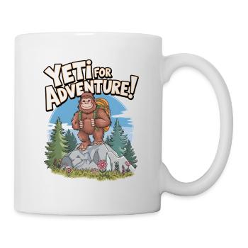 Yeti For Adventure - Mug - white - Right