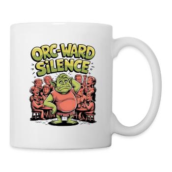 Orc-ward Silence - Mug - white - Right