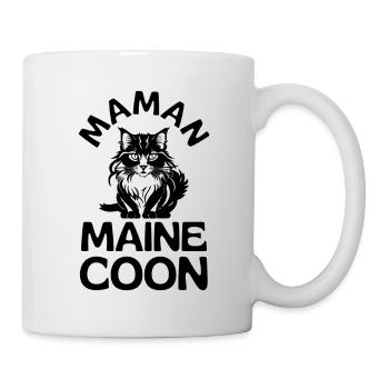 Maman maine coon - Mug blanc - blanc - Droite