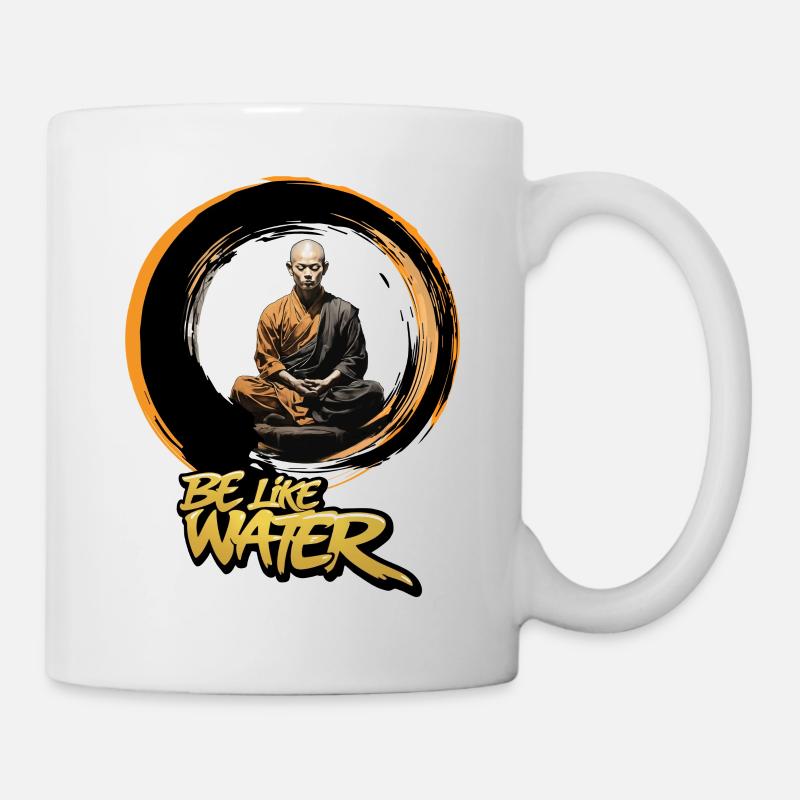 sei wie Wasser - Tasse - Weiß