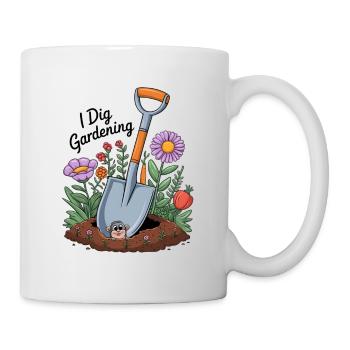I Dig Gardening - Mug - white - Right