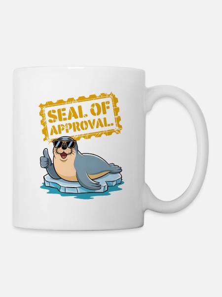 Seal Of Approval - Mug - white