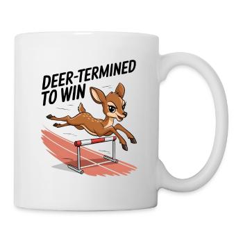 Deer-Termined To Win - Mug - white - Right