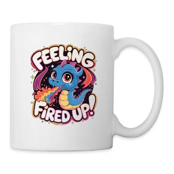 Sich angefeuert fühlen - Tasse - Weiß - Rechts