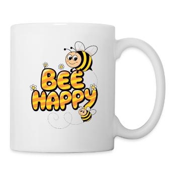 Bee Happy - Mug - white - Right