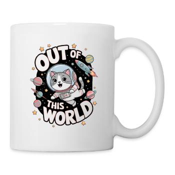 Nicht von dieser Welt - Tasse - Weiß - Rechts