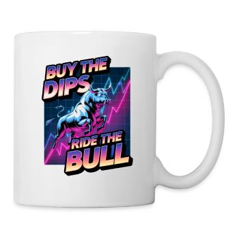 Kaufen Sie die Dips Reiten Sie den Bullen - Tasse - Weiß - Rechts