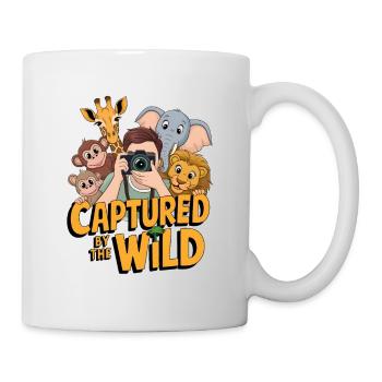 Gefangen von der Wildnis - Tasse - Weiß - Rechts