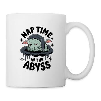 L’heure de la sieste dans l’abîme - Mug blanc - blanc - Droite