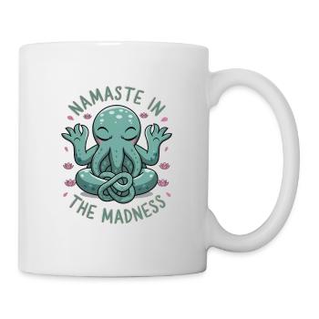 Namaste In The Madness - Mug - white - Right