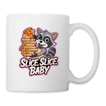 Scheibe, Scheibe, Baby - Tasse - Weiß - Rechts