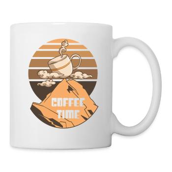 Coffee in the mountains - Mug - white - Right
