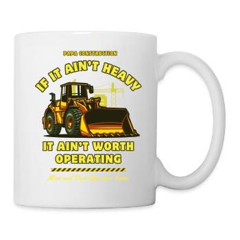 Power Work "Wheel Loader" - Mug - white - Right