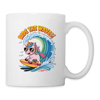 Ride The Waves! - Mug - white - Right