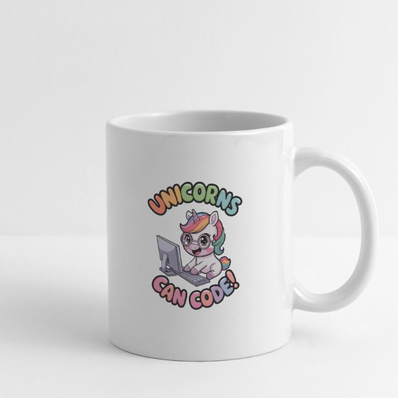 Unicorns Can Code! Mug