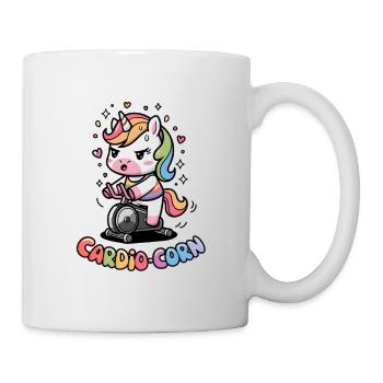 Kardio-Mais - Tasse - Weiß - Rechts