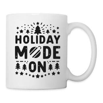 Mode vacances activé - Mug blanc - blanc - Droite