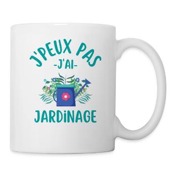 Jardinage jardin jardiner - Mug blanc - blanc - Droite