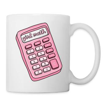 Girls Math - Mug - white - Right