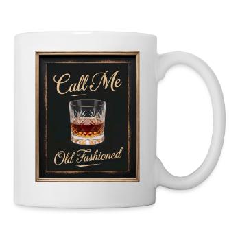 Appelez-moi Whisky à l’ancienne drôle - Mug blanc - blanc - Droite