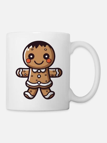 lebkuchen junge - Tasse - Weiß