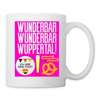Wuppertal - Tasse - Weiß - Rechts