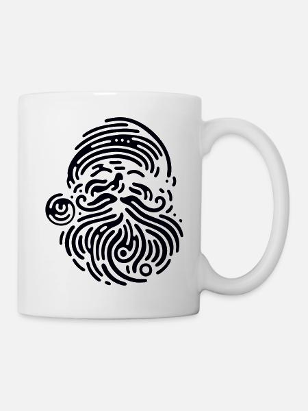 Santa - Tasse - Weiß
