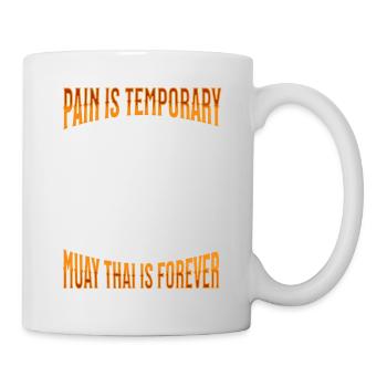 Muay Thai Boxing Muay Thai - Tasse - Weiß - Rechts