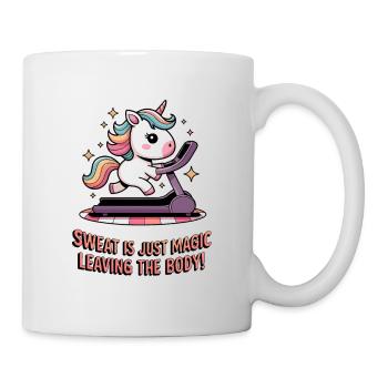 Sweat Is Just Magic Leaving The Body! - Mug - white - Right