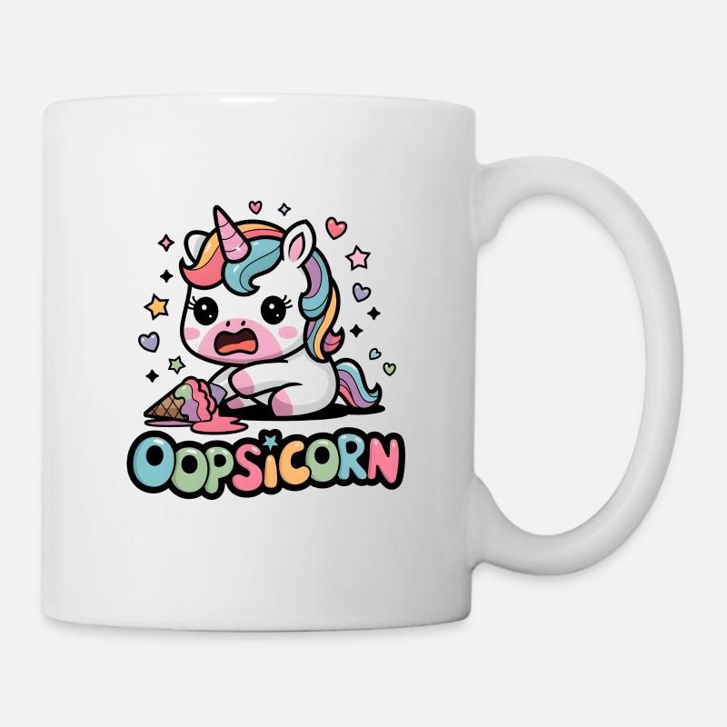 Oopsicorn - Mug - white