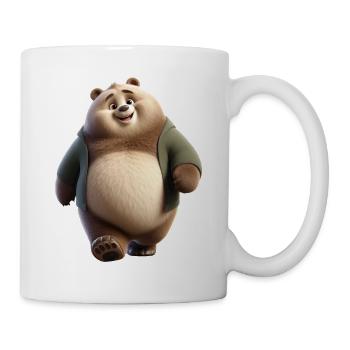 Bär 1 - Tasse - Weiß - Rechts