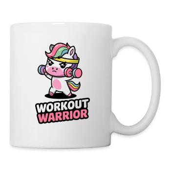 Workout Krieger - Tasse - Weiß - Rechts