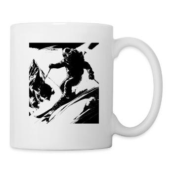 SKI SKI MOUNTAINS - Mug - white - Right