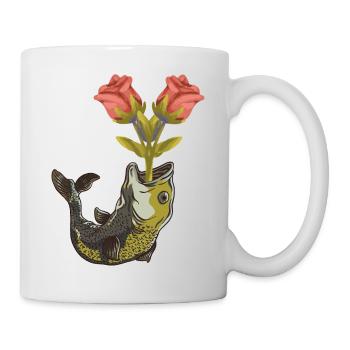 Pisces Birthday Valentine Romance - Mug - white - Right