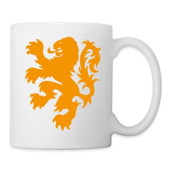 Coat of arms of the Netherlands: Pride & Style - Mug - white - Right