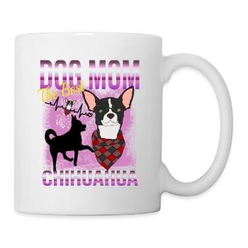 Chihuahua - La meilleure maman chien - Mug blanc - blanc - Droite