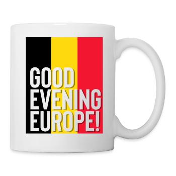 Eurovision Belgien - Tasse - Weiß - Rechts