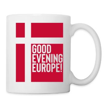 Eurovision Dänemark - Tasse - Weiß - Rechts