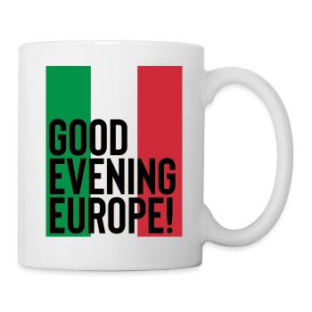 Eurovision Italien - Tasse - Weiß - Rechts