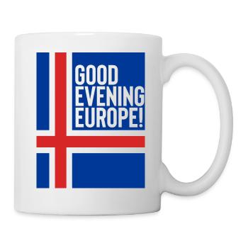 Island Eurovision Song Contest - Tasse - Weiß - Rechts