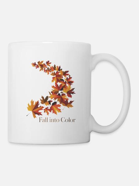 Fall Into Color - Mug - white