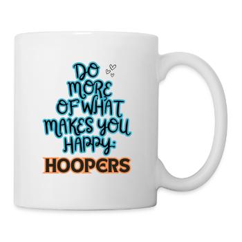 Hooper Faites plus de ce qui vous rend bleu/orange - Mug blanc - blanc - Droite